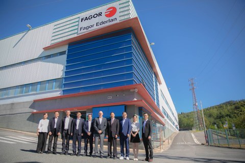 Una delegación del gobierno de Kunshan visita MONDRAGON