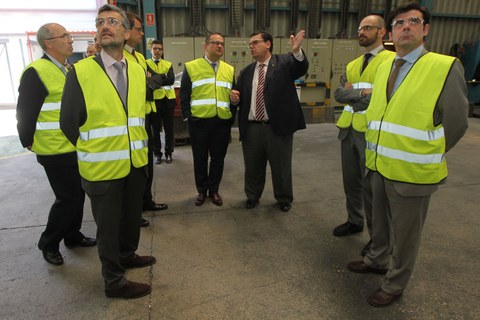 Una delegación polaca visita la cooperativa MAPSA