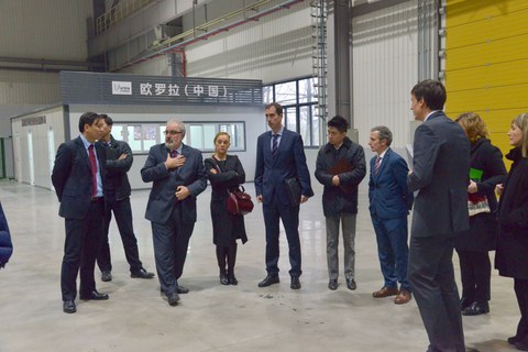 Urola inicia su actividad en China