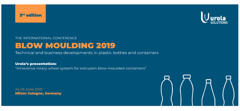 Urola tomará parte en la Blow Moulding International Confererence 2019