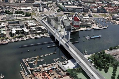 Urssa participa en el gran proyecto del puente levadizo de Hisingsbron (Suecia)