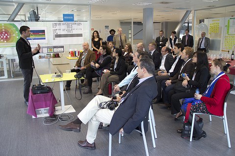 Visita de Cleantech Forum Europe a los centros de innovación de MONDRAGON