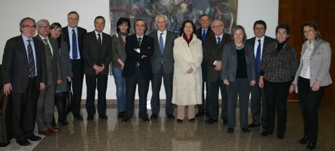 Visita de la Comisión de Industria del Senado