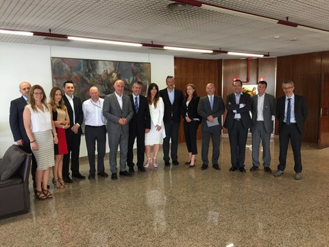 Visita del gobierno de Croacia
