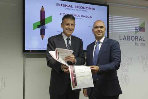 2016an ekonomia %2,6 igotzea aurreikusten da EAEn eta %2,7 Nafarroan