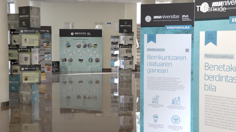 ‘MUniversitas’ aldizkariaren erakusketa ibiltaria 20. urteurrena ospatzeko