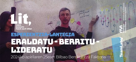 Hezkuntzako profesionalei zuzendutako 'Eraldatu-Berritu-Lideratu' jardunaldia, apirilaren 25ean