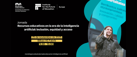 Nazioarteko jardunaldia 'Adimen artifizialaren erabilera etikoa hezkuntzan'