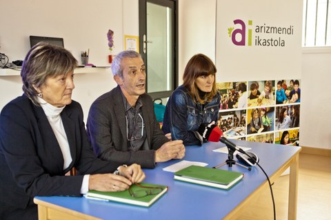 Arizmendi Ikastolak logotipo berria aurkeztu du