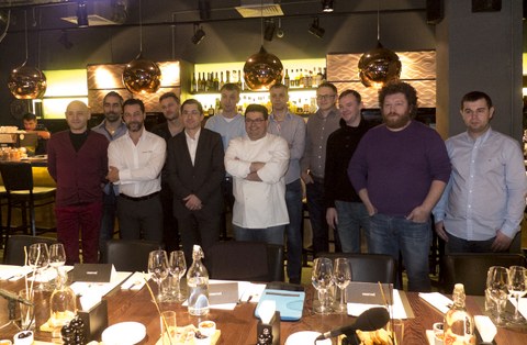 Basque Culinary Centerreko bira Moskura heldu da