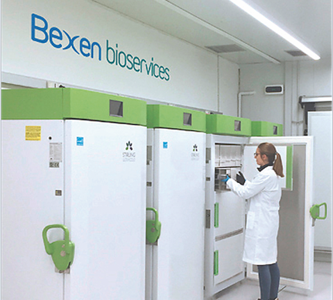 Bexen Medicalek lehen biogordailu pribatua sortu du lagin biologikoetarako