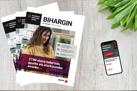 'Bihargin' aldizkariaren bigarren zenbakia kalean da