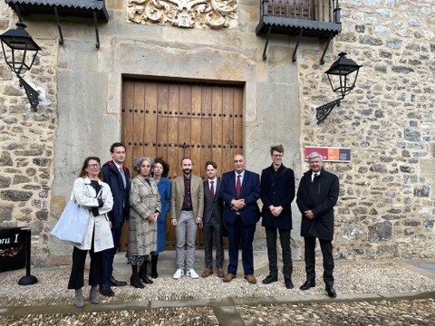 Bruselako hiztun komunitate flamenkoaren ordezkaritza instituzional bat MONDRAGONen bisitari