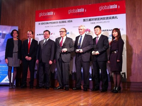 DANOBATGROUP Global Asiaren sarien III. Edizioko 2014 Enpresa sariaren irabazle
