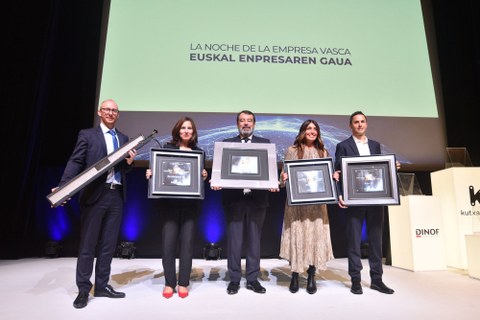 Danobatgroupek Enpresa Berrikuntzaren Saria jaso du lidergo teknologikoan egindako 70 urteengatik