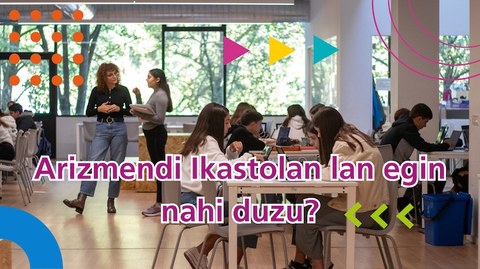 Datorren ikasturterako irakasle bila ari da Arizmendi Ikastola