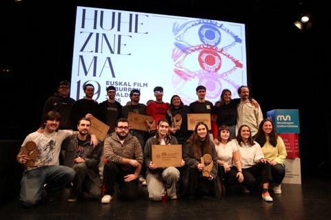 Deñe García-Bravo eta Mikel Balerdi Huhezineman irabazle 'Eraman zutela' filmarekin