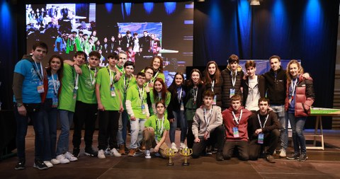EduRobotic Synthesis eta WinnBot taldeak izan dira FLL Euskadi-MONDRAGON torneoko irabazleak