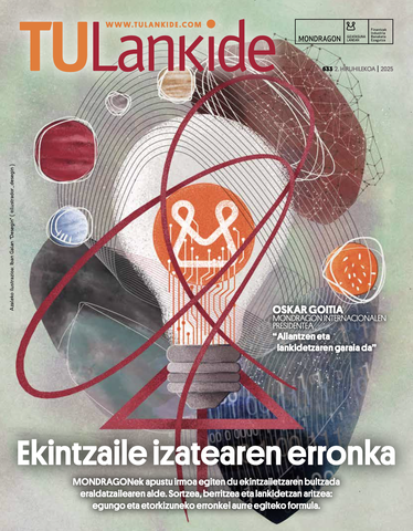 Ekintzaile izatearen erronka, gai nagusi TU Lankide aldizkariaren zenbaki berrian