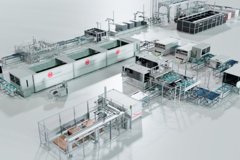 Ekoizpen linea fotovoltaiko berriak fabrikatu ditu Mondragon Assemblyk Aljeriarako