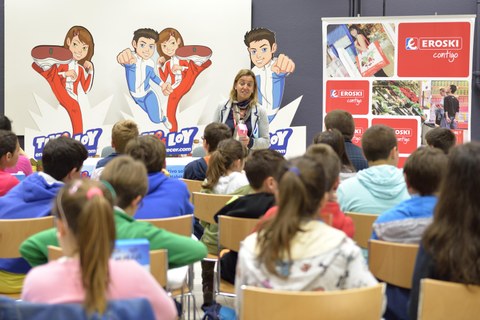 EROSKI Fundazioaren heziketa programa 16 mila ikaslerengana iritsi da