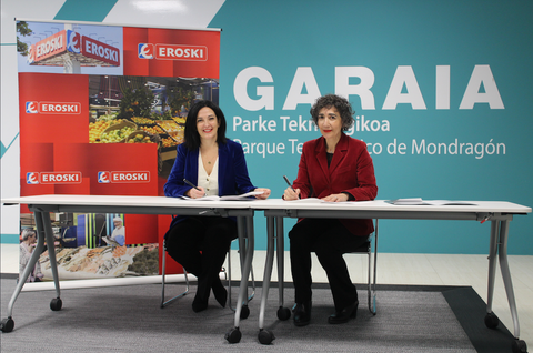 Eroskik eta Garaiak lankidetza indartu dute eragin sozialeko ekimenak bultzatzeko