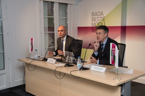 Euskal ekonomia 2,4 igoko da eta langabezi tasa 8,7ra jaitsiko da 2019an