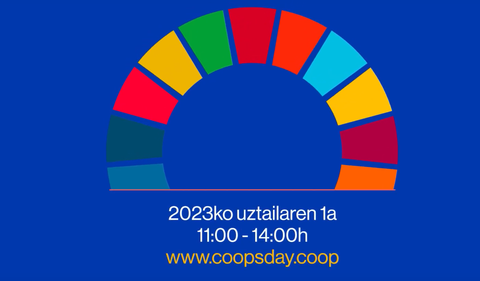 Kooperatiben Nazioarteko Eguna ospatzeko ekitaldi globala