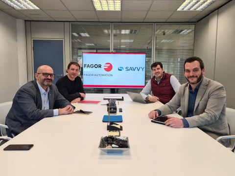 Fagor Automation Savvy Data Systemsen kapital sozialean sartu da, digitalizazioan elkarrekin aurrera egiteko