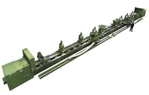 Fagor Automationeko CNC sistemekin 28 metro luze den makina ekoiztu da