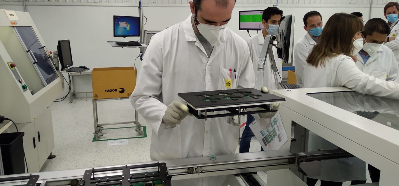 Fagor Elektronikak ekoizpenari ekin dio Mexikon