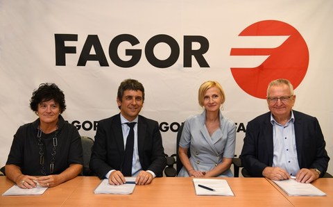 Fagor S. Coop.ek Fagor marka erabiltzeko lizentzia eman du lerro zuriko etxetresna elektrikoen arloan