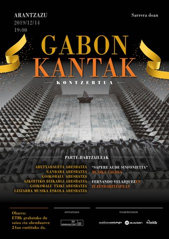 Fernando Velazquezek zuzenduko du 'Gabon kantak' kontzertua