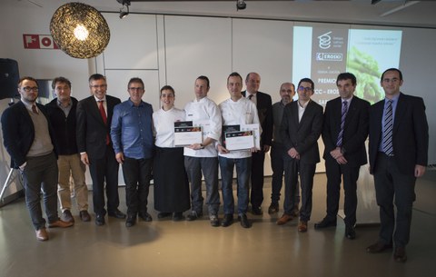 Gironako Les Magnolias jatetxeko chefak irabazi du Basque Culinary Center – Eroski sariaren III. edizioa