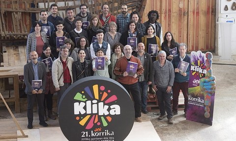 Hainbat erakundetako ordezkari eta eragile bildu dira Korrikaren alde