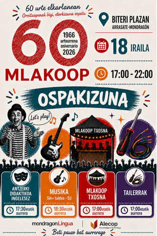 Herritarrekin ospatuko du MLAKOOPek urteurren festa