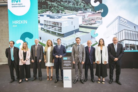HIREKIN industria jasangarriko zentro berritzailea inauguratu du Mondragon Unibertsitateak