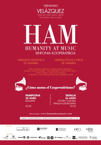 "Humanity at Music - Iruñea" ikuskizunerako bi sarrera irabazi nahi?