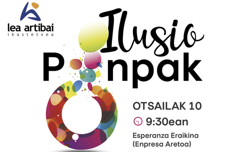 Ilusio Ponpak jardunaldia berreskuratu du Lea Artibai Ikastetxeak