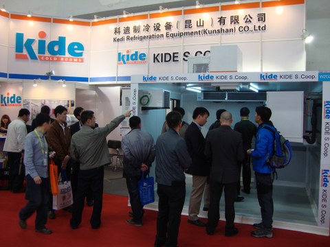 Kidek Txinan duen filialak Refrigeration Exhibition azokan parte hartu du