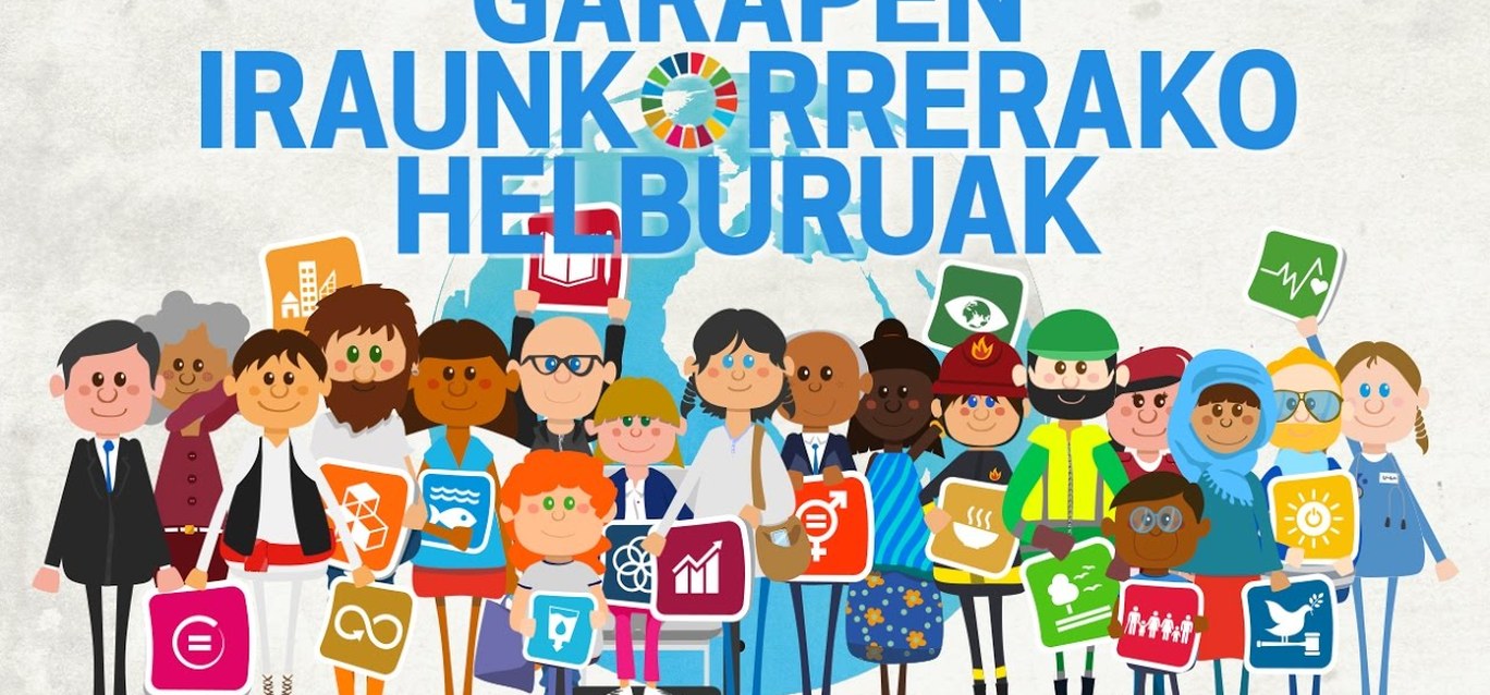 2030 Agendako GIH helburuak euskaratik aztergai