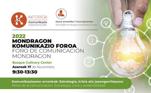 Komunikazioaren erronkak: Estrategia, krisia eta jasangarritasuna