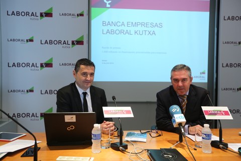 LABORAL Kutxak 1.000 milioi euro bideratu ditu enpresentzat aurrez emandako finantzaketa-lerroetara