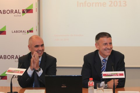 Laboral Kutxak 2013ko euskal ekonomiari buruzko txostena aurkeztu du