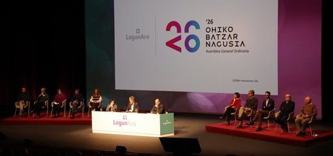LagunAroren Batzar Nagusia: 2025 ekitaldi bikaina; 2026 zalantzati hasi da testuinguru ekonomikoan