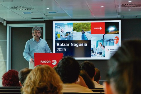 Merkatuko erronka berrietara egokitzeko gaitasuna azpimarratu du Fagorrek Batzar Nagusian