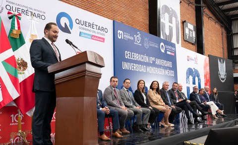 MONDRAGON Mexikoko Unibertsitatearen 10. urteurrena
