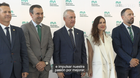 Mondragon Unibertsitatearen 2023‑2024 ikasturte akademikoaren hasiera-ekitaldia