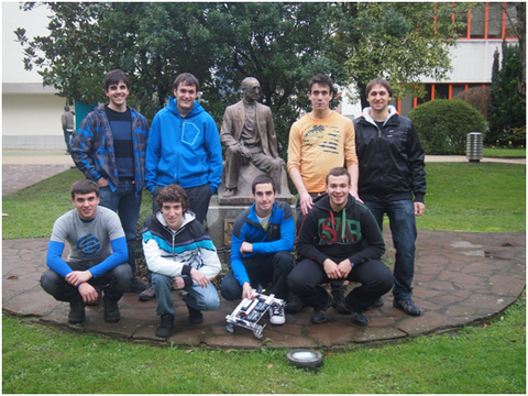 Mondragon Unibertsitateko ikasleak Europako First Tech Challenge lehiaketan