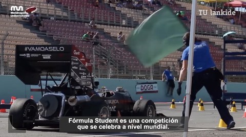 Mondragon Unibertsitateko talde bat Formula Student 2021 lehiaketan arituko da